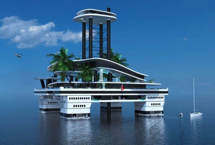 Частный остров или вилла на воде - новая игрушка миллиардеров