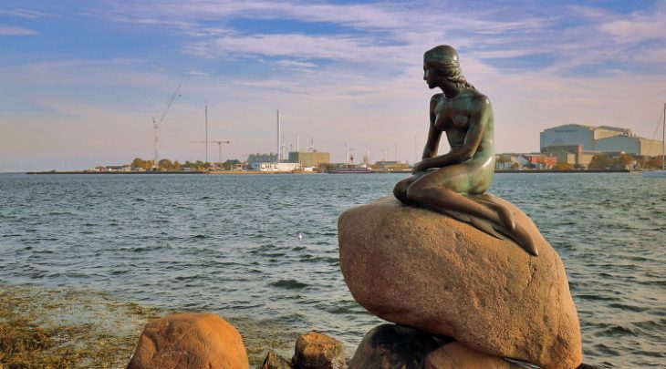 Ненастоящие достопримечательности: памятник Русалочке, Копенгаген